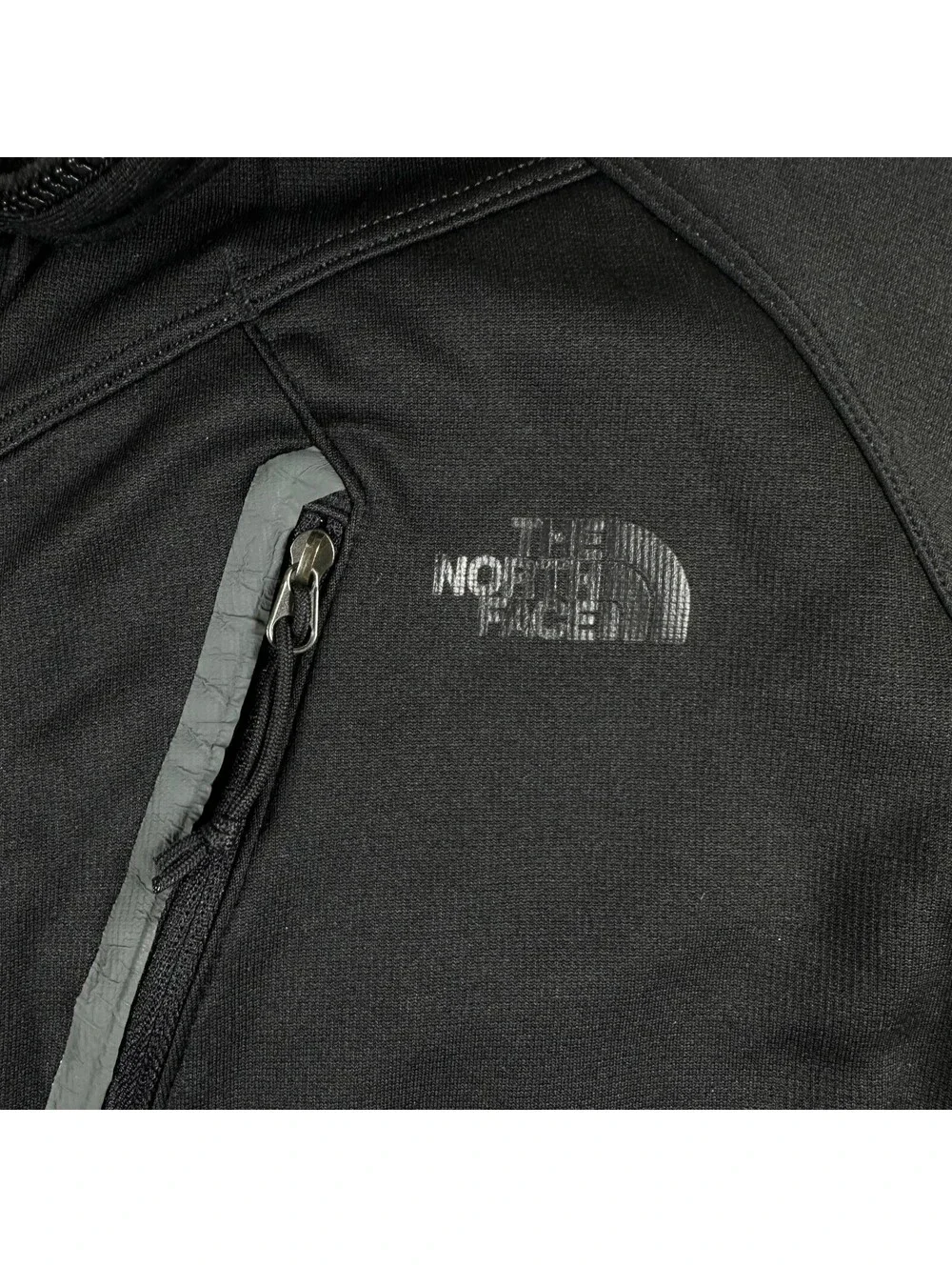North Face Black 1/4 Zip S